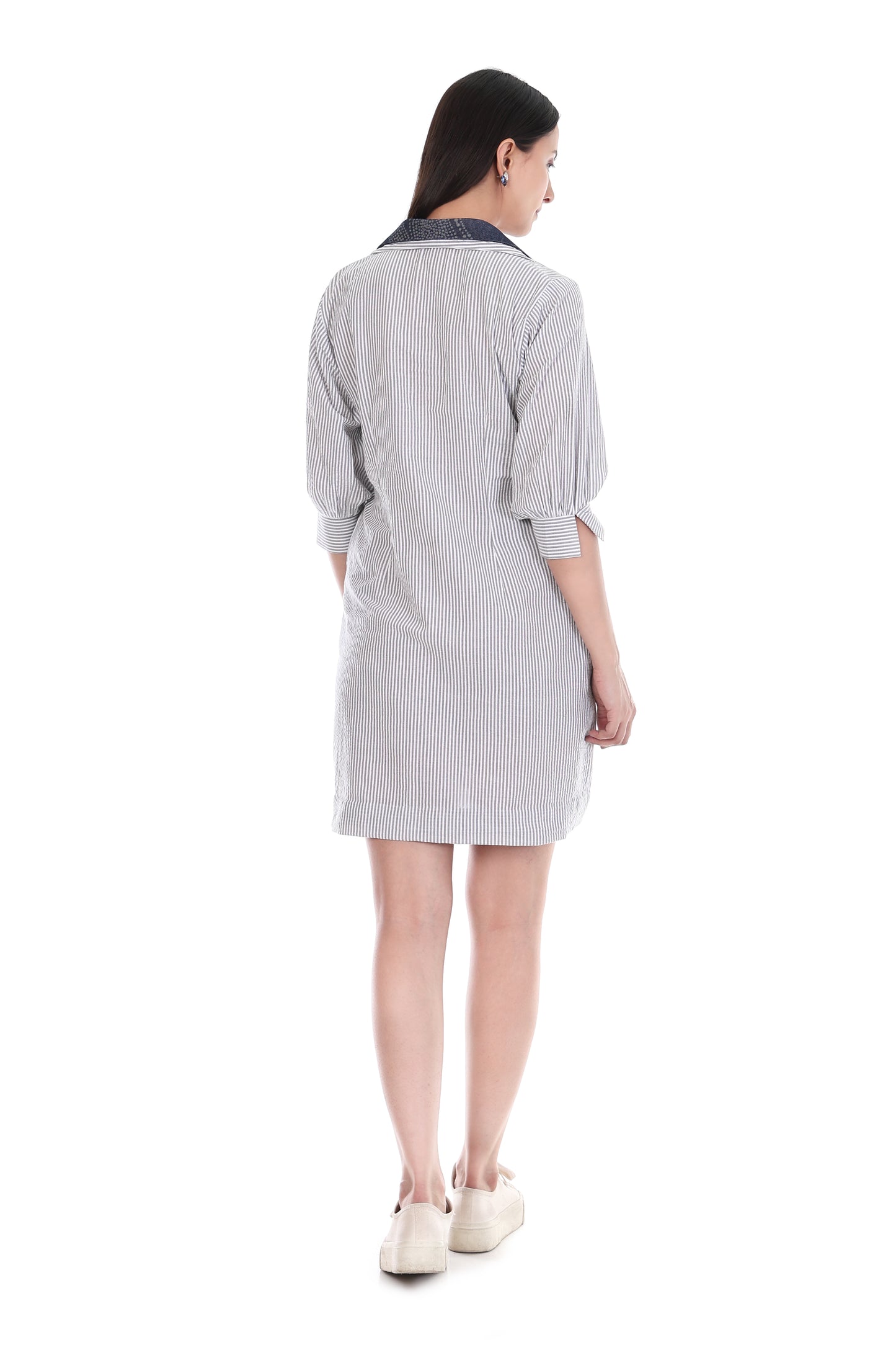 Indigo Denim shirt dress