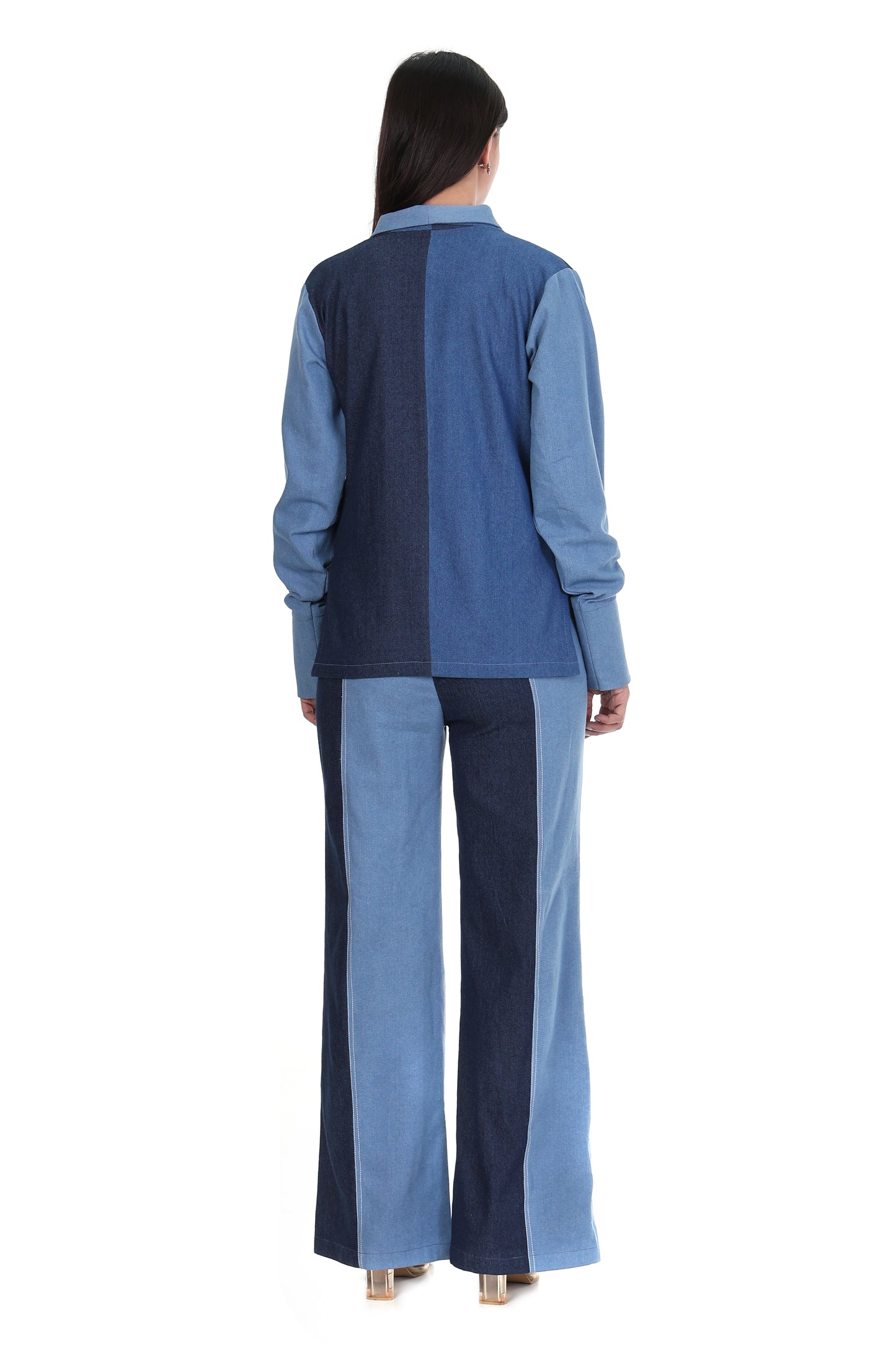 Mosaic Denim Set