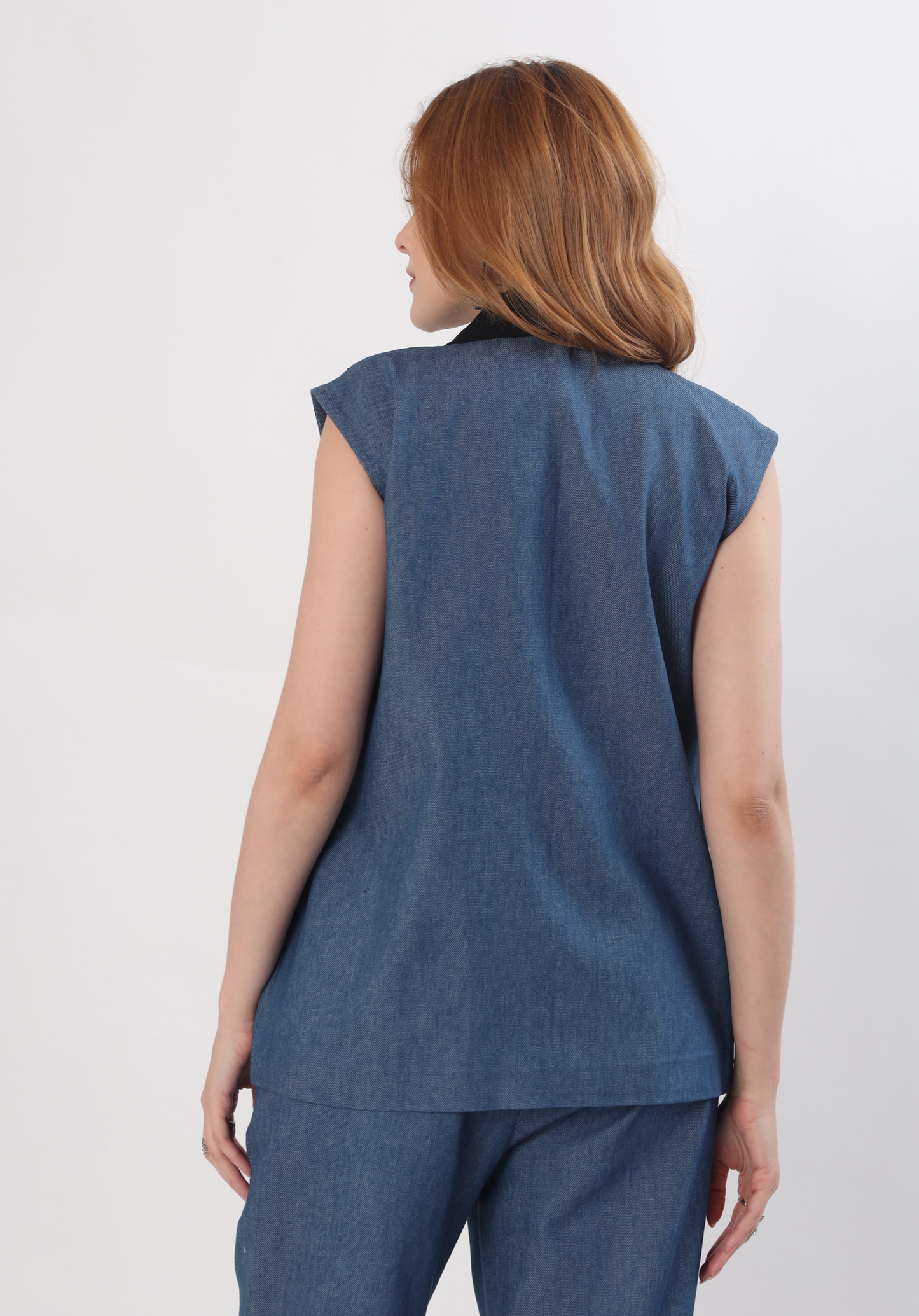 Handcrafted Ink Denim set